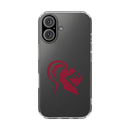 Irondale Knights Shield Clear Phone Case - Durable Protection with Bold Design