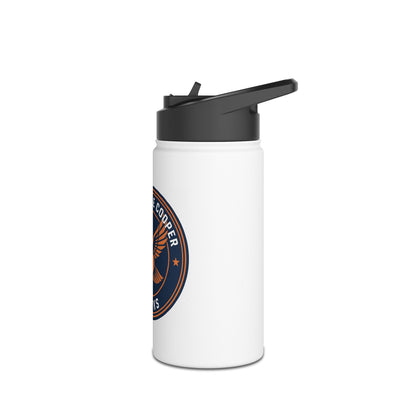 Robbinsdale Cooper Hawks Stainless Steel Water Bottle