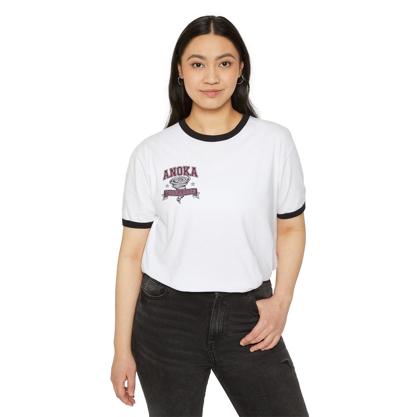 Anoka Tornadoes Ringer Tee