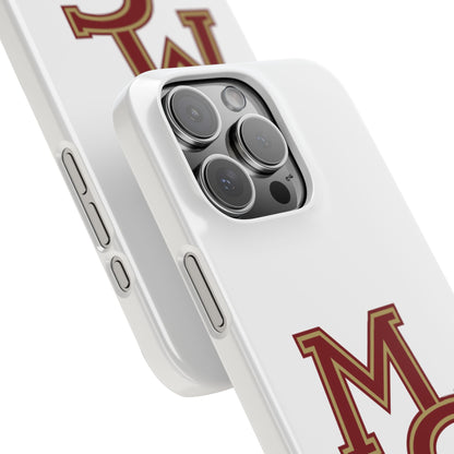 Maple Grove Crimson Slim Phone Case - Stylish Custom Cover for Daily Protection