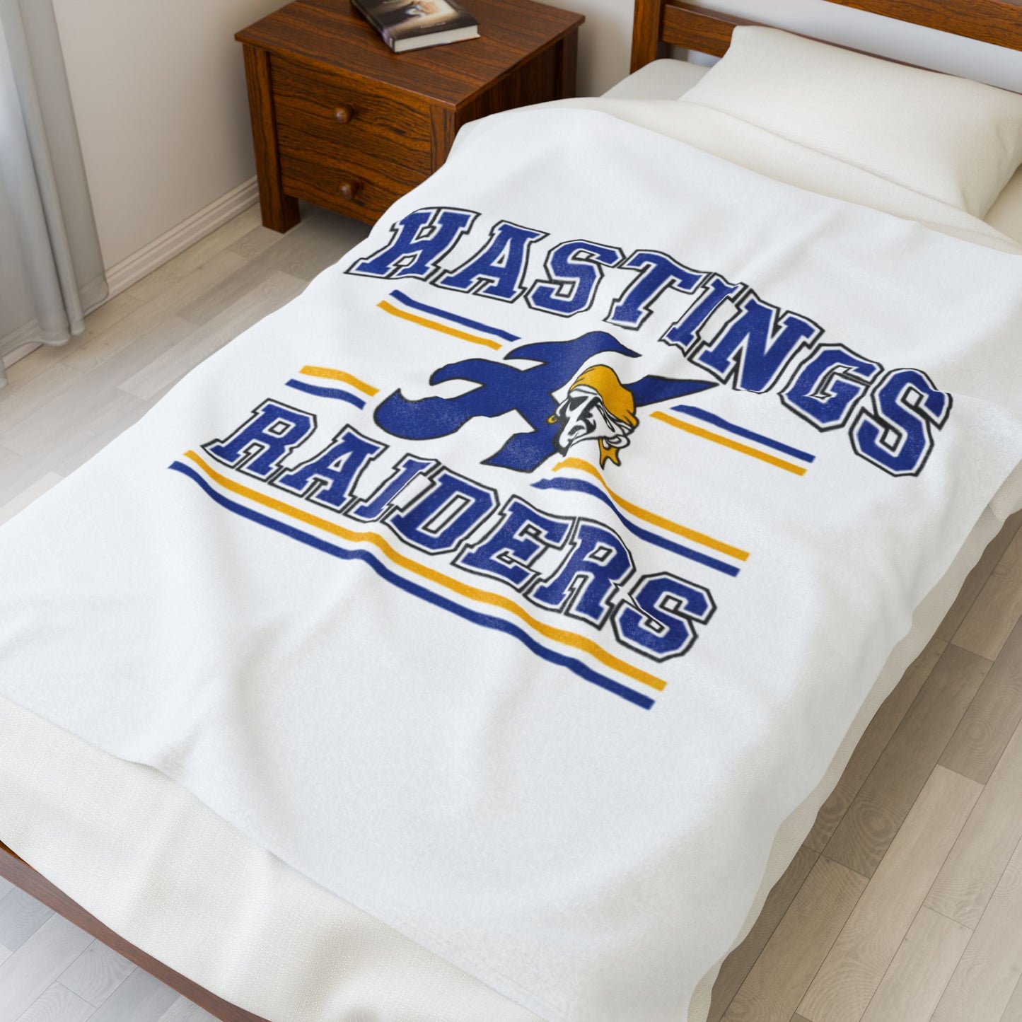 Hastings Raiders Cozy Velveteen Plush Blanket - Perfect for Relaxation and Home Decor