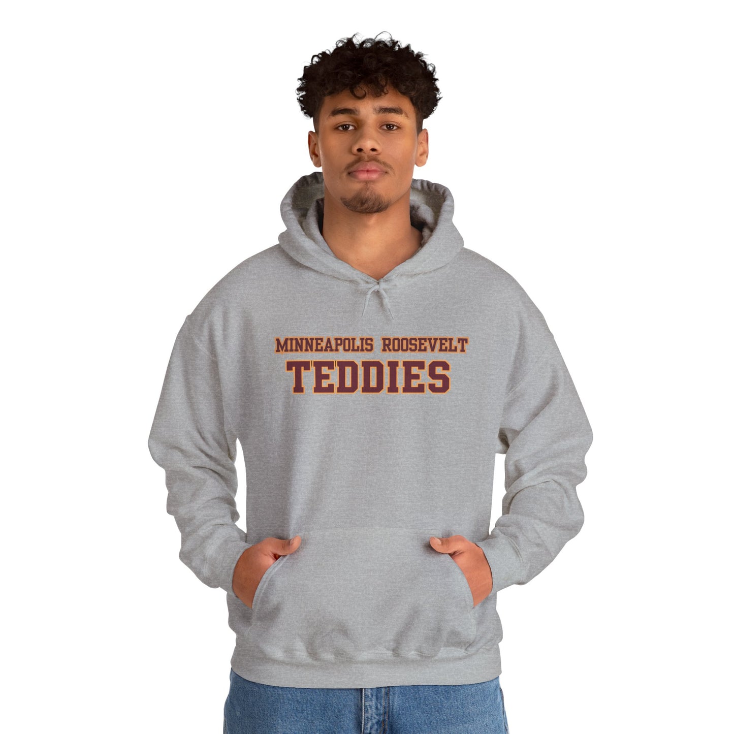 Minneapolis Roosevelt Teddies Block Hoodie