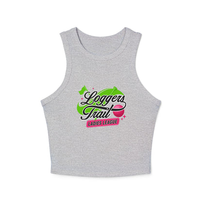 "Loggers Trail Ladies League" Racer Tank Top