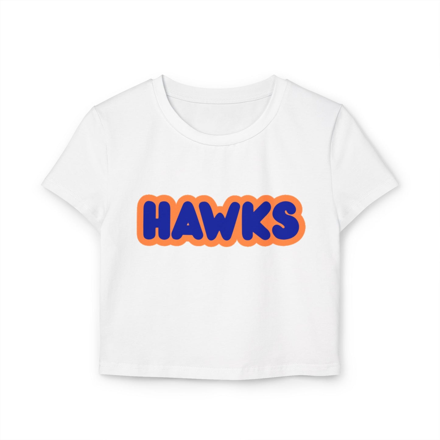 Robbinsdale Cooper Hawks Women’s Baby Tee - Retro Graphic Top for Casual Vibes