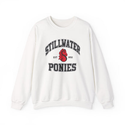 Stillwater Ponies Unisex Heavy Blend™ Crewneck Sweatshirt - Comfortable and Stylish Apparel