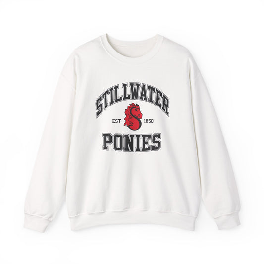 Stillwater Ponies Unisex Heavy Blend™ Crewneck Sweatshirt - Comfortable and Stylish Apparel