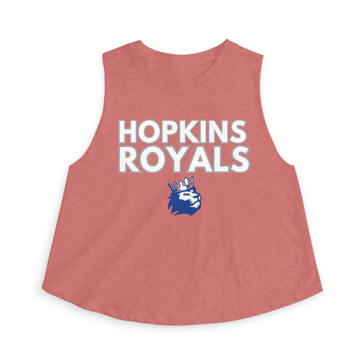 Hopkins Royals Women's Crop Top — School Spirit Athletic Cropped Tank