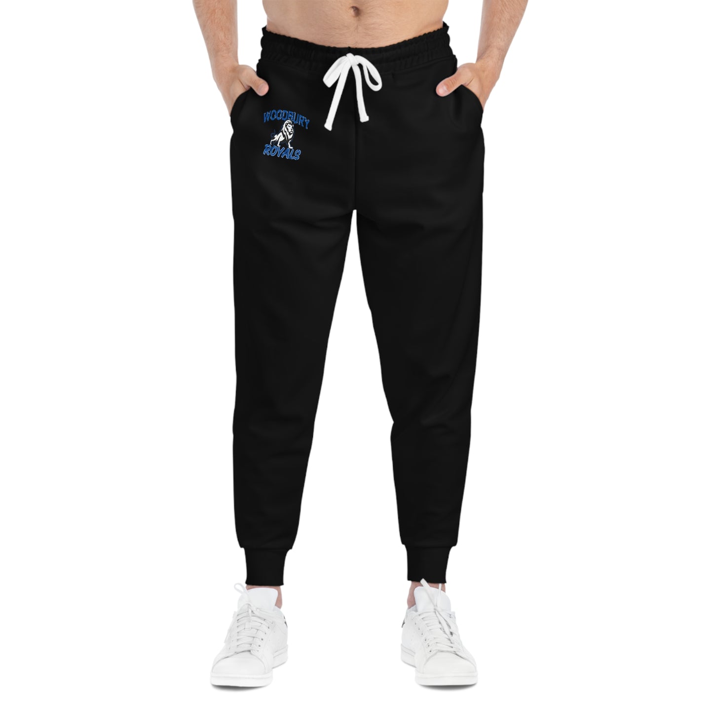 Woodbury Royals Black Athletic Joggers - Comfort for Fitness Enthusiasts