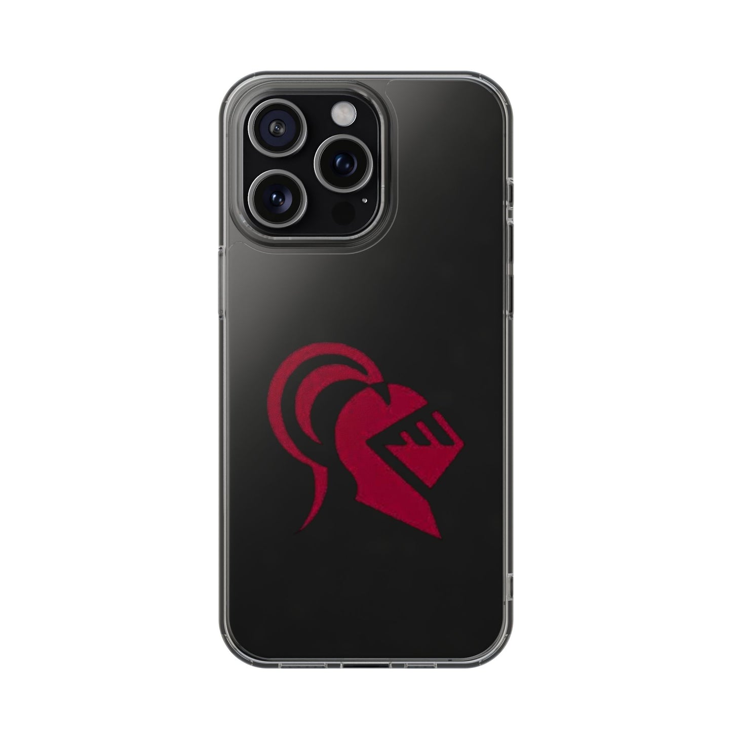 Irondale Knights Shield Clear Phone Case - Durable Protection with Bold Design