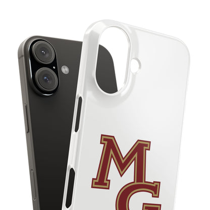 Maple Grove Crimson Slim Phone Case - Stylish Custom Cover for Daily Protection