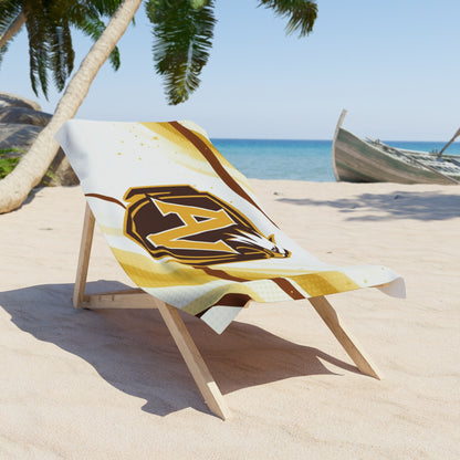 Apple Valley Eagles Beach Towel