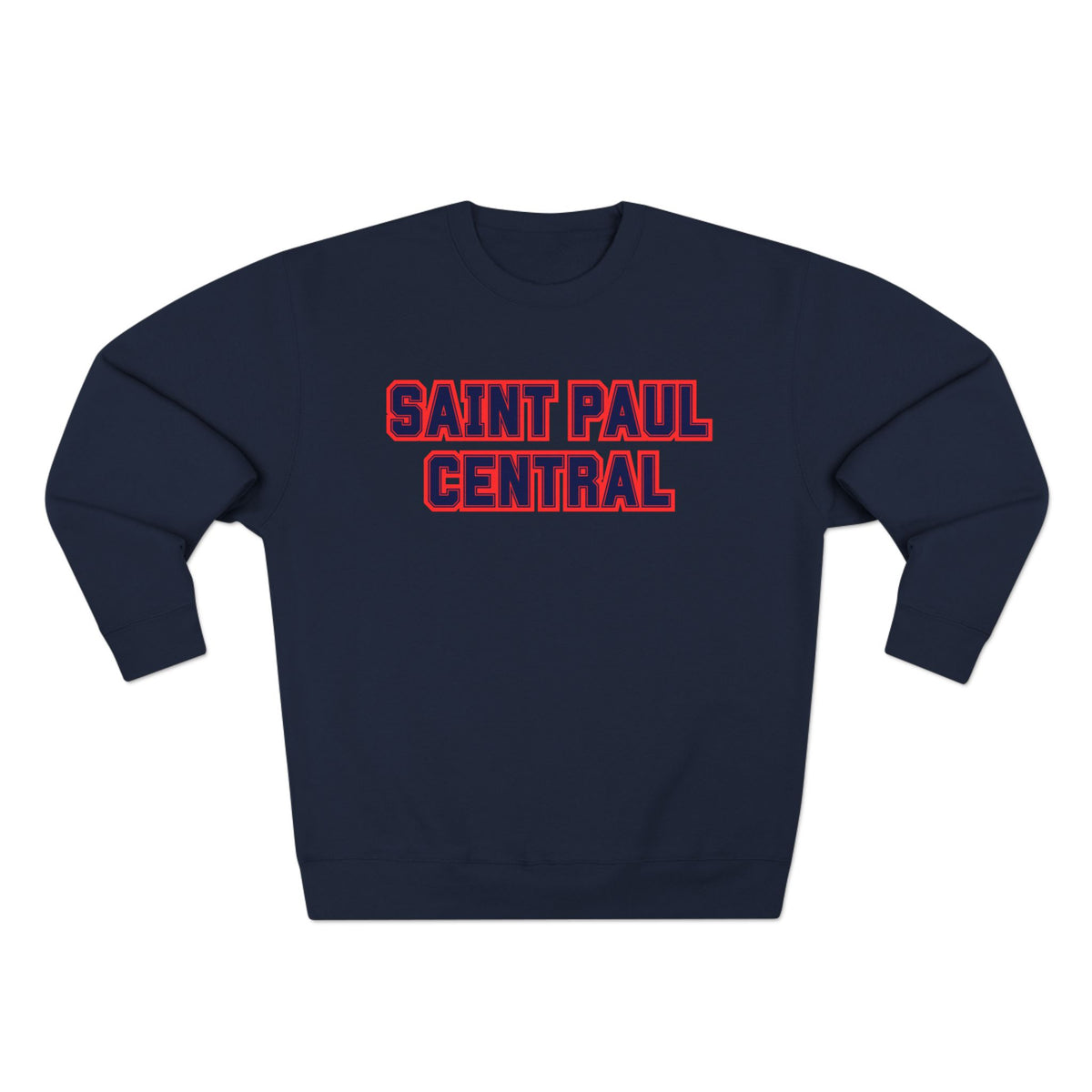 St. Paul Central Minutemen Unisex Crewneck Sweatshirt with Minimalist Design