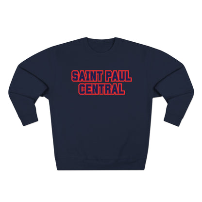 St. Paul Central Minutemen Unisex Crewneck Sweatshirt with Minimalist Design