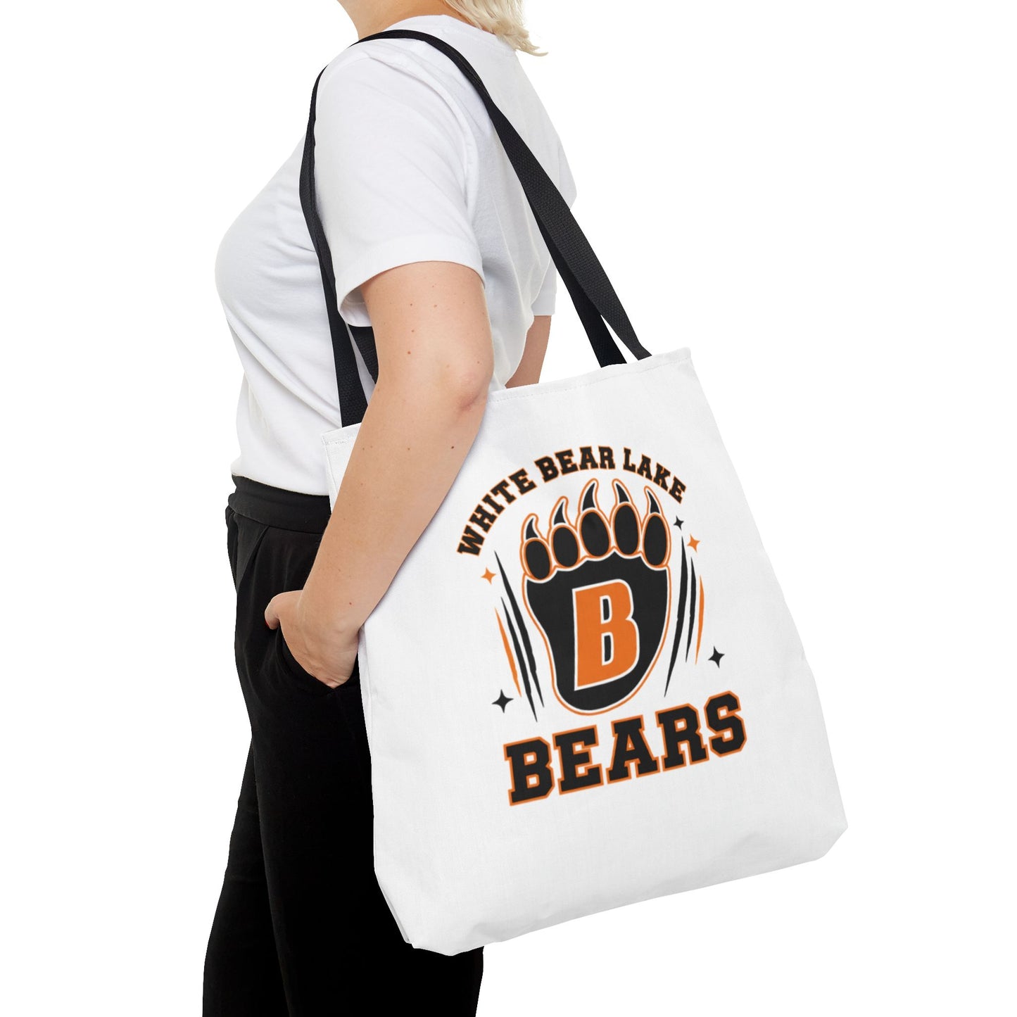 White Bear Bears Tote Bag