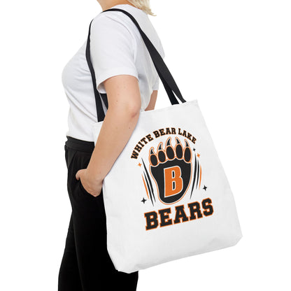White Bear Bears Tote Bag