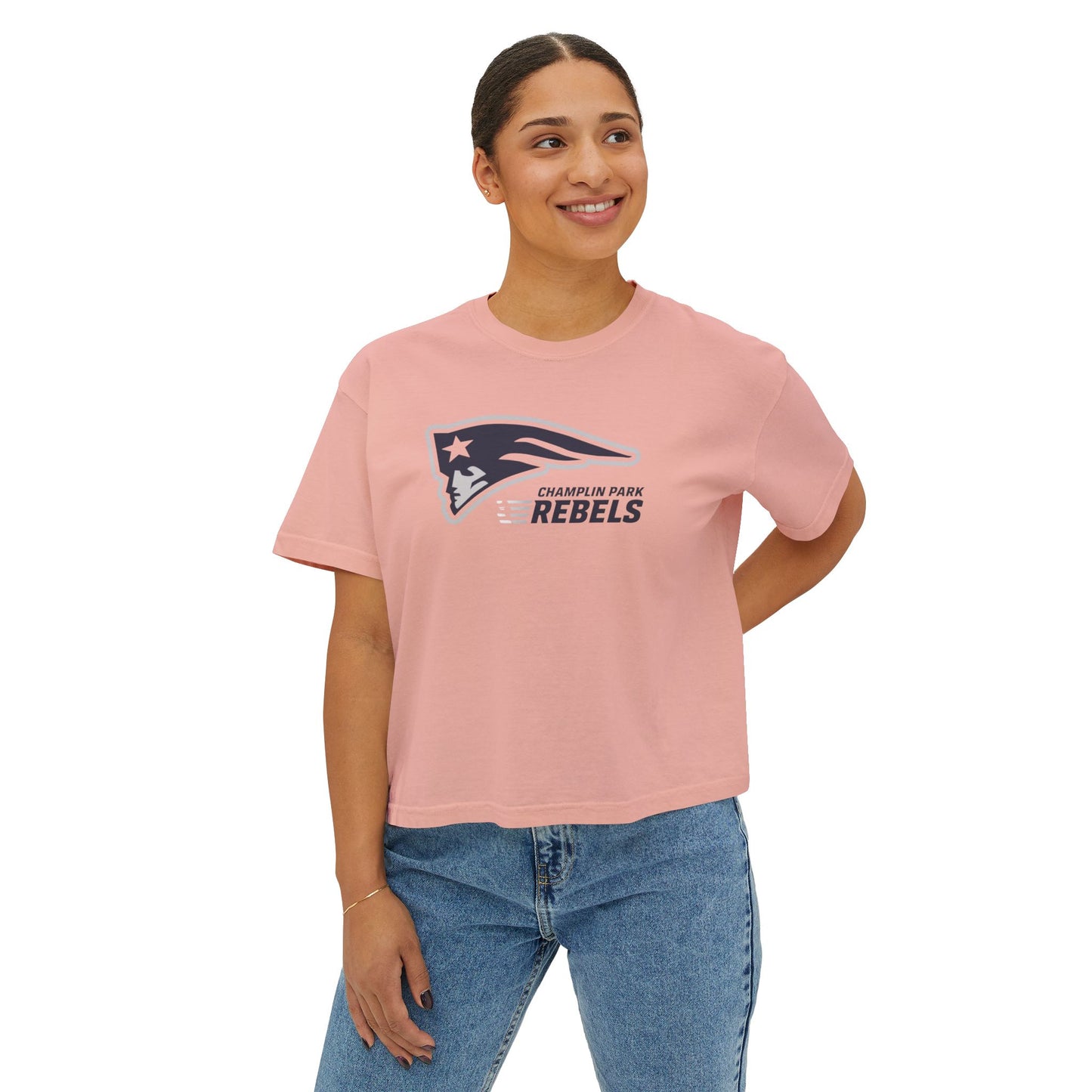 Champlin Park Rebels Casual Women's Boxy Tee