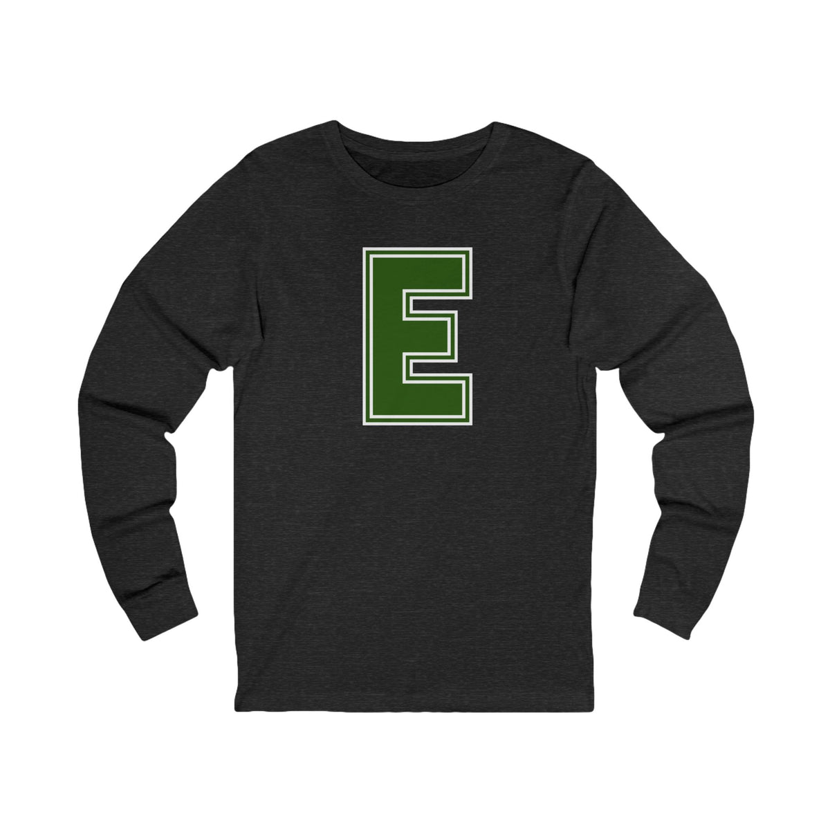 Edina Hornets "E" Long Sleeve Tee with Green Hornet
