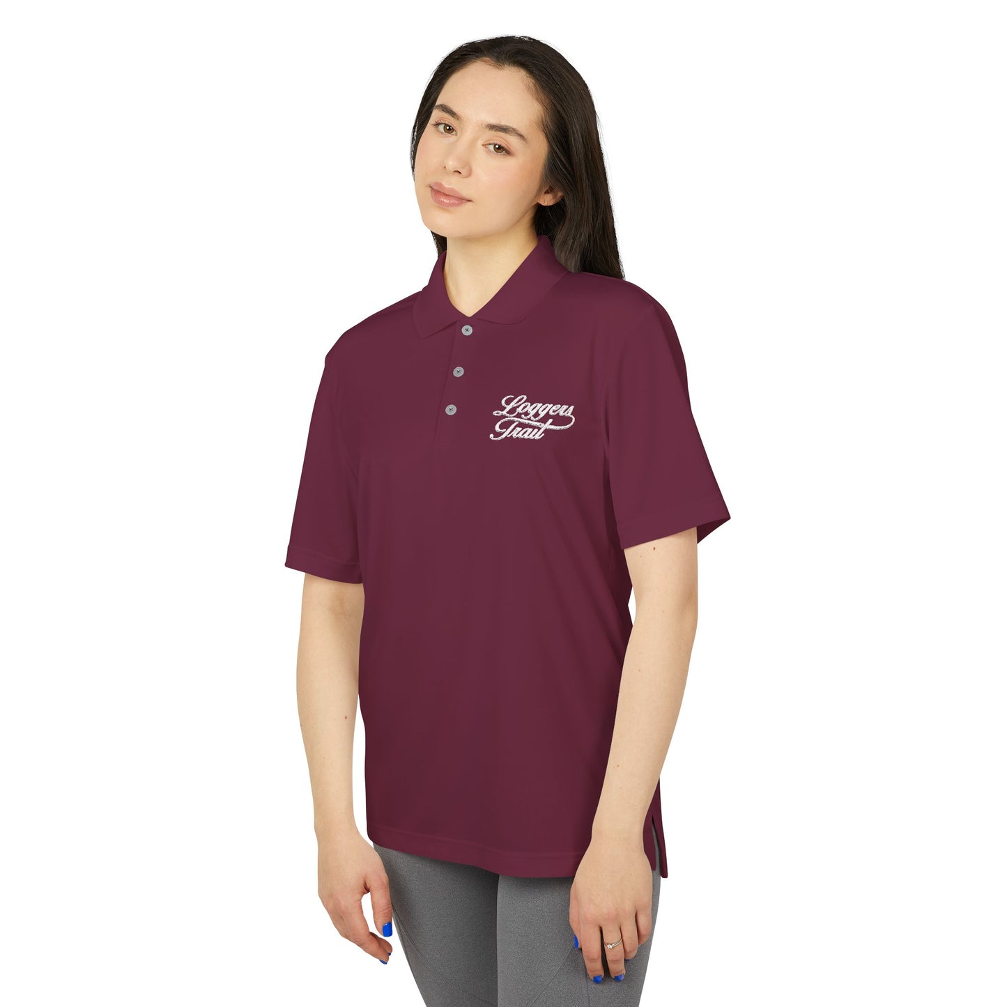 Performance Polo — 'Legacy Lives' Embroidered Chest Golf Shirt