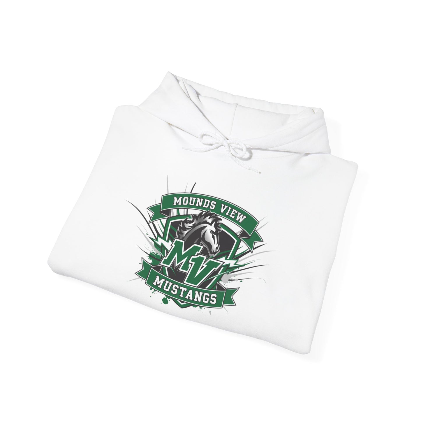 Mounds View Mustangs Vintage School Mascot Sweatshirt