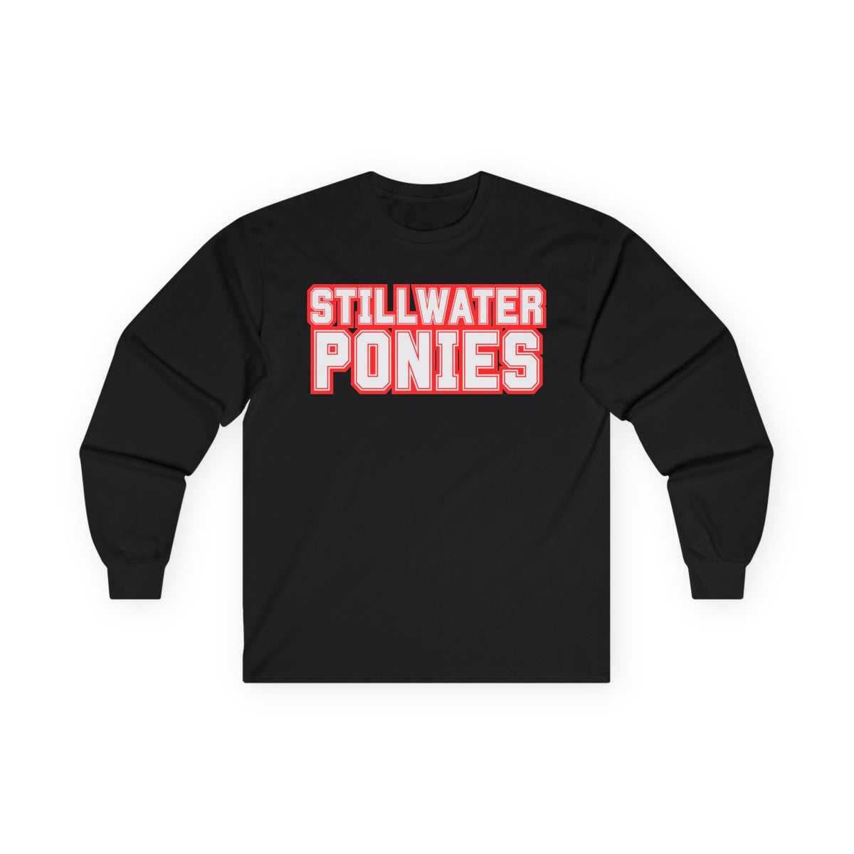 Stillwater Ponies Long Sleeve Tee — School Spirit Crewneck