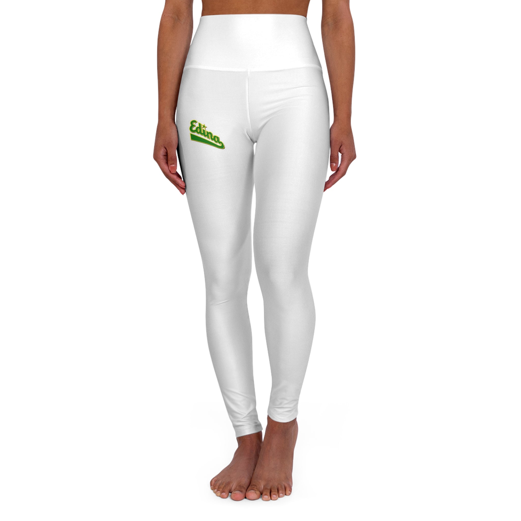 Edina Hornets High Waisted Leggings - Comfortable & Stylish Activewear for Fitness Enthusiasts