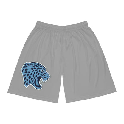 Bloomington Jefferson Jaguars Grey Basketball Shorts for Sports Enthusiasts