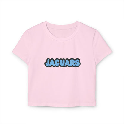 Bloomington Jefferson Jaguars Women’s Baby Tee - Retro Graphic Top for Casual Vibes