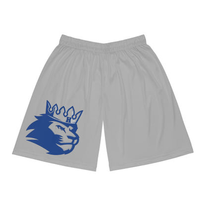 Hopkins Royals Men's Light Grey Basketball Shorts - Comfortable Athletic Wear
