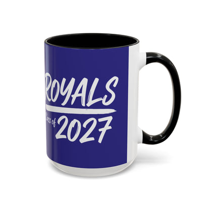 Woodbury Royals Class of 2027 Accent Coffee Mug (15oz)