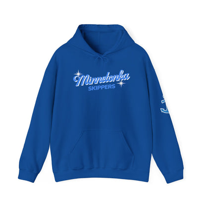 Minnetonka Skippers Hoodie - Retro Script Athletic Pullover