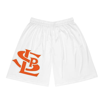 Saint Louis Park Orioles White Basketball Shorts for Sports Enthusiasts