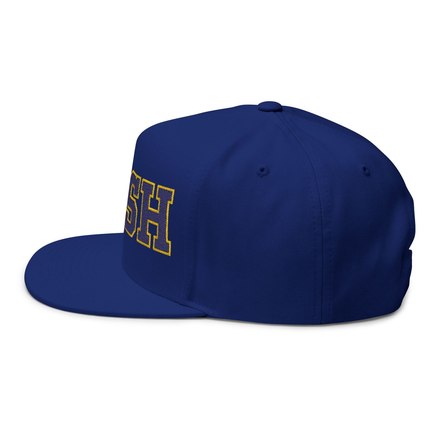 Rosemount Irish Embroidered Flat Bill Cap — School Spirit Snapback