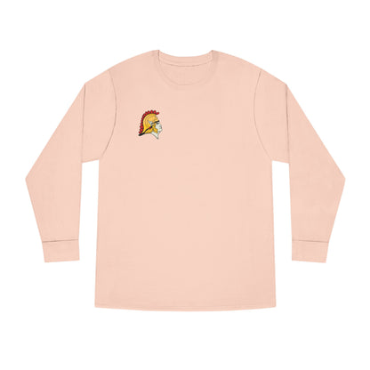 Orono Spartans Casual Long Sleeve Crewneck Tee - Perfect for Everyday Wear