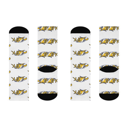 Bloomington Kennedy Eagles Trendy Cushioned Crew Socks