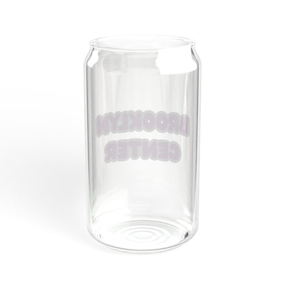 Brooklyn Center Centaurs  Stylish 16oz Sipper Glass, Eco-Friendly Drinkware