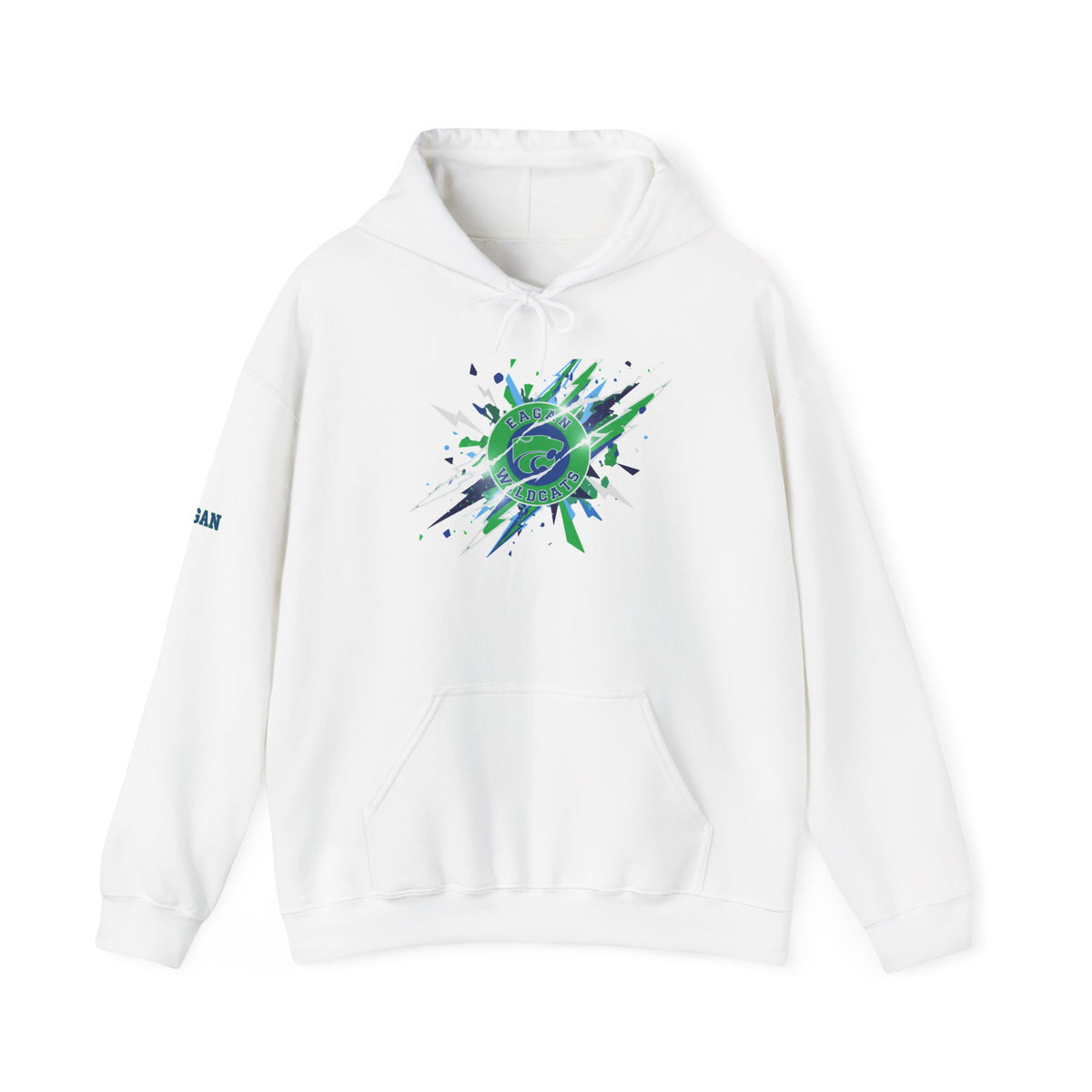 Eagan Wildcats Badge Hoodie