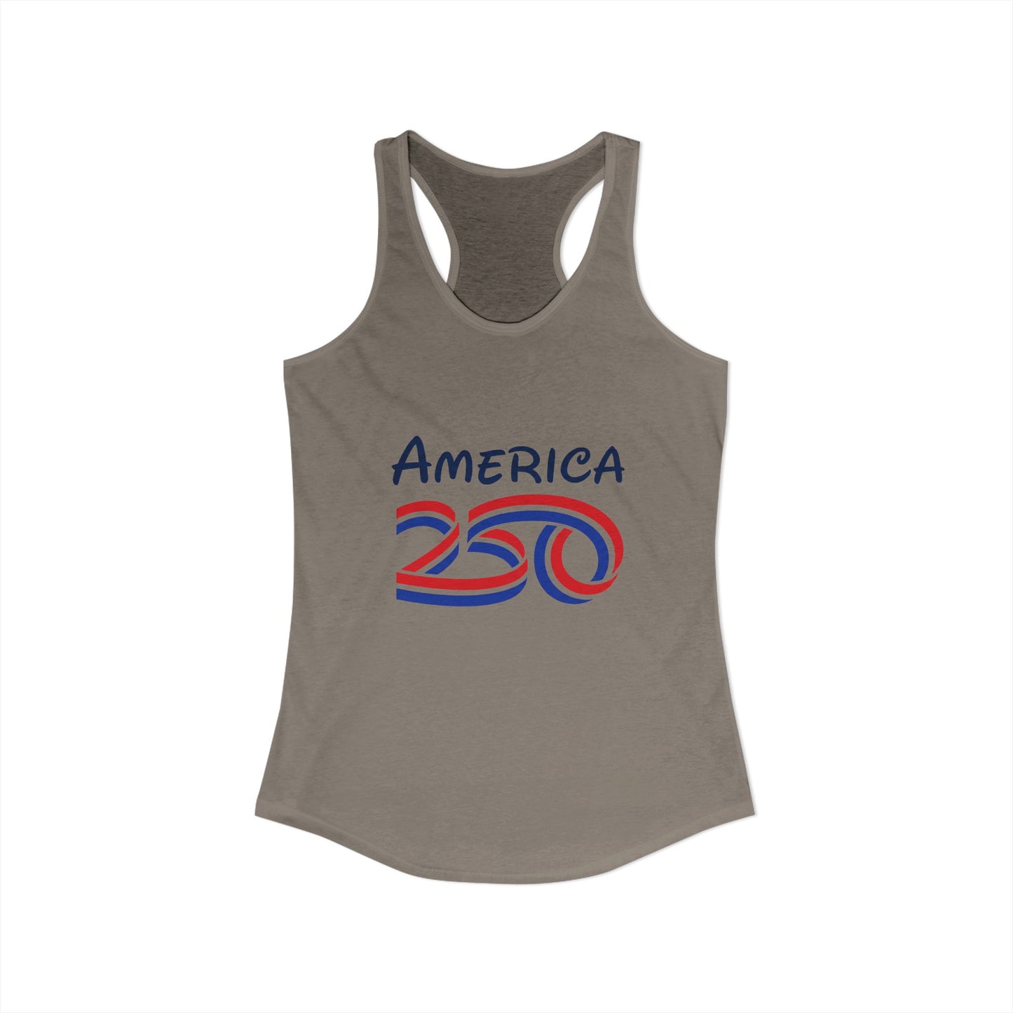 America 250 Anniversary Women's Tank Top — Patriotic Racerback