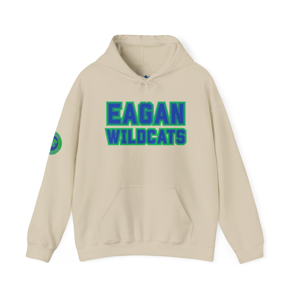 Eagan Wildcats Badge Hoodie
