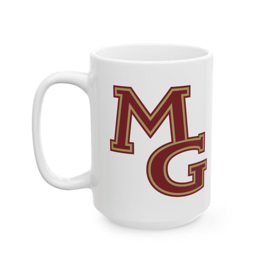 Maple Grove Crimson Ceramic Mug - Perfect Gift for Coffee Lovers