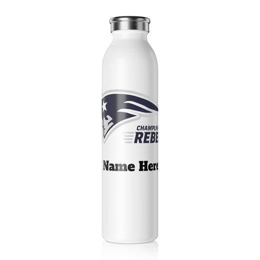 Champlin Park Rebels Slim Water Bottle —  Stainless Insulated Bottle