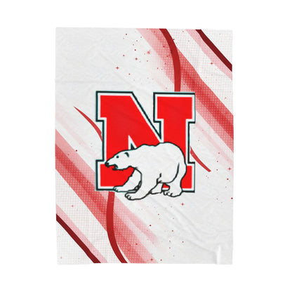 North Saint Paul Polars Plush Blanket