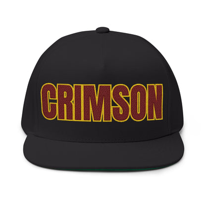 Maple Grove Crimson Flat Bill Cap