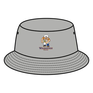 Minneapolis Washburn Millers Bucket Hat - Grey Summer Style