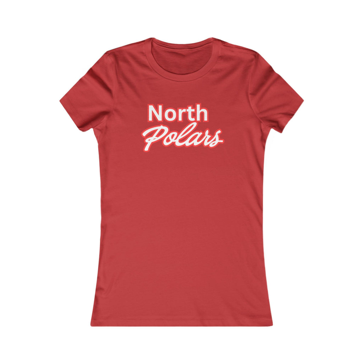 North Saint Paul Polars Women's Favorite Tee — Sporty School Spirit T-Shirt