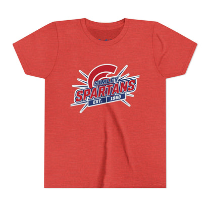 Smiley Spartans Est. 1960 Kids Shirt