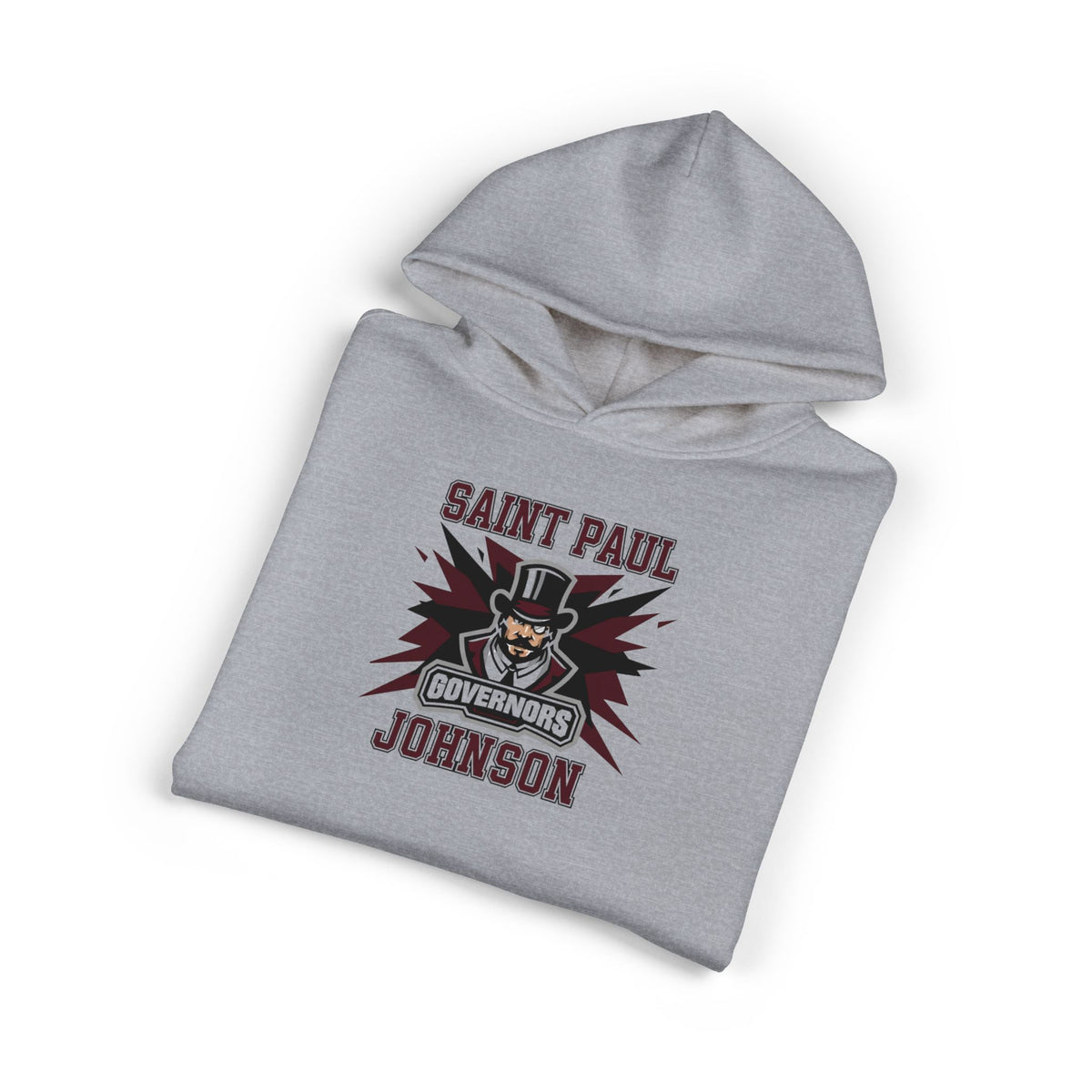 Saint Paul Johnson Governors Hoodie — Vintage Collegiate School Spirit Pullover
