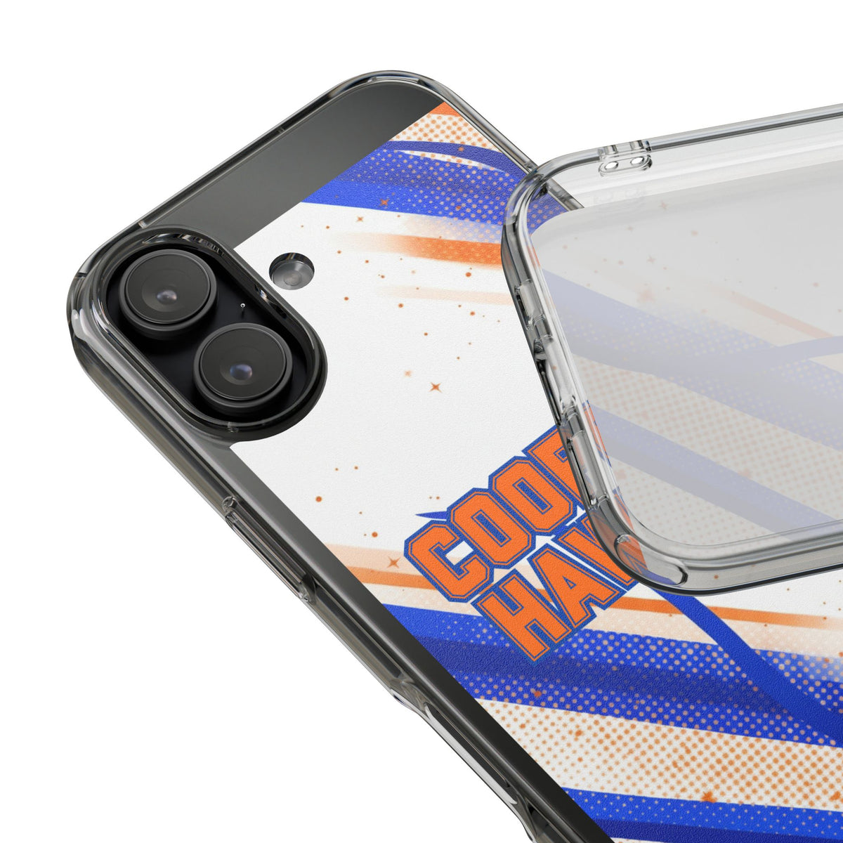 Robbinsdale Cooper Hawks Clear Phone Case - Stylish & Durable Protection