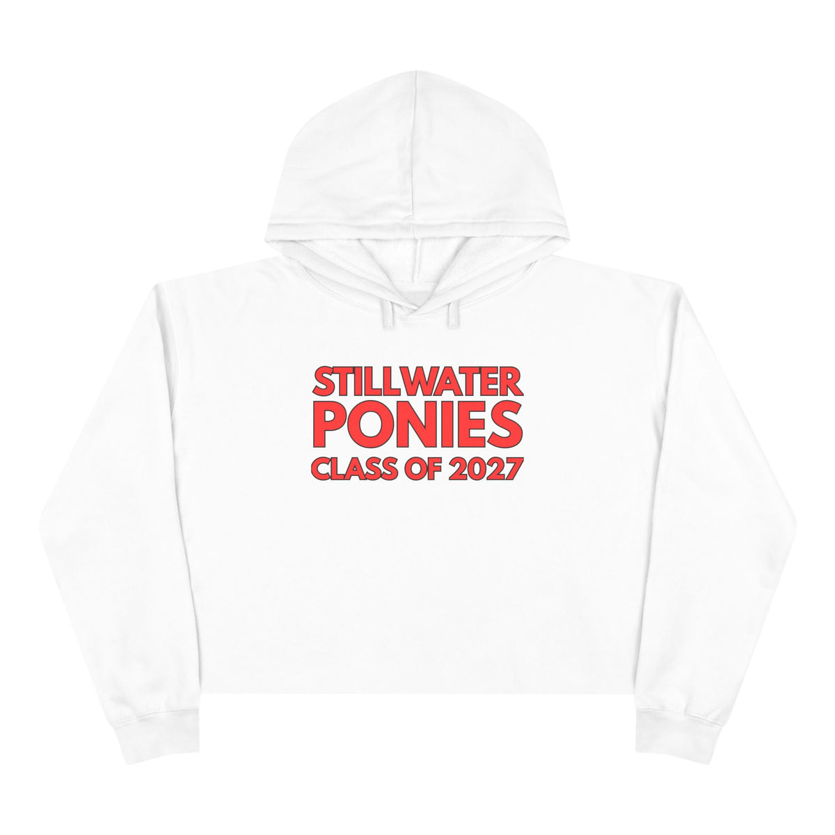 Stillwater Ponies Class of 2027 Cropped Hoodie