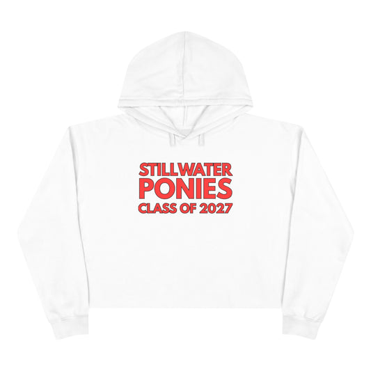 Stillwater Ponies Class of 2027 Cropped Hoodie