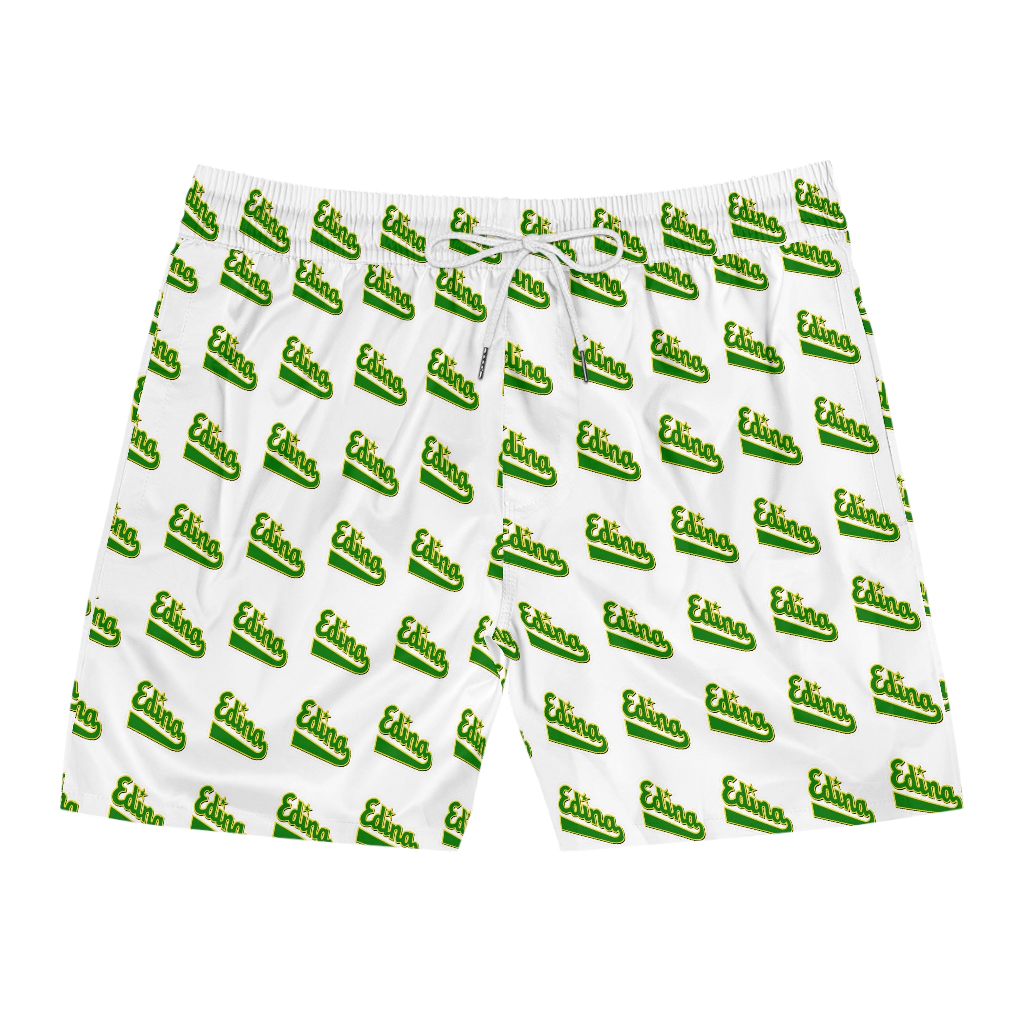 Edina Men's Mid-Length Swim Shorts - Fun Summer Swimwear for Beach or Pool Days